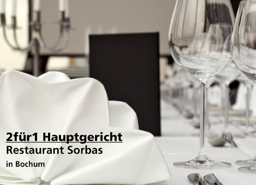 2für1 Hauptgericht - Restaurant Sorbas in Bochum