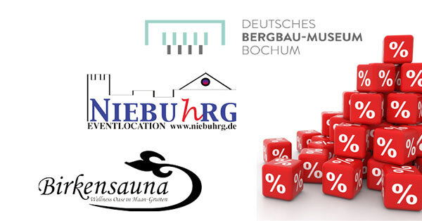 Weihnachten 2025 - Das Deutsche Bergbau-Museum Bochum, das Theater an der Niebuhrg und für die Saunalandschaft Birkensauna.