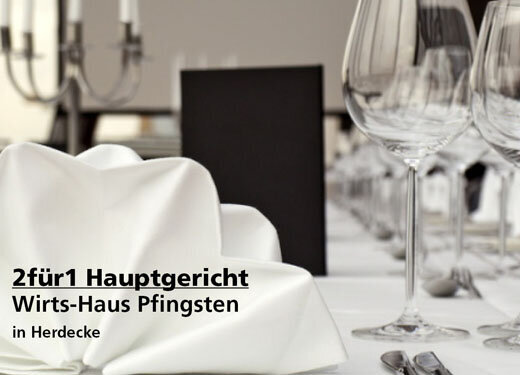 2für1 Hauptgericht - Wirts-Haus Pfingsten in Herdecke